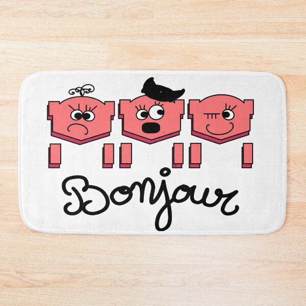 Item preview, A French Love Story I Funny Pigs I Bonjour designed and sold by French Papyrus Studio.