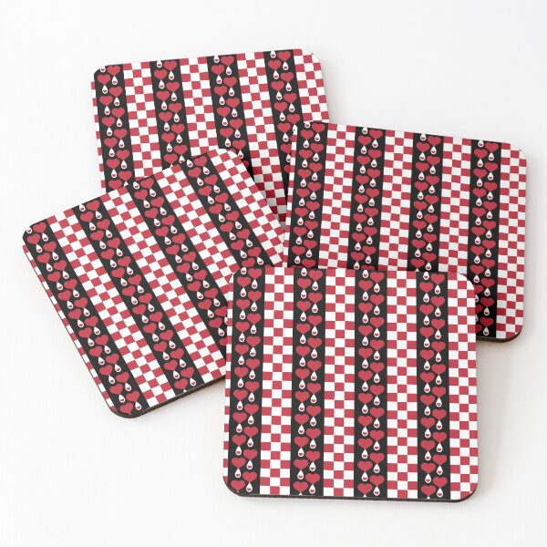 Item preview, Checkers & Love Tears Stripes designed and sold by Digitalmyth's Designs.
