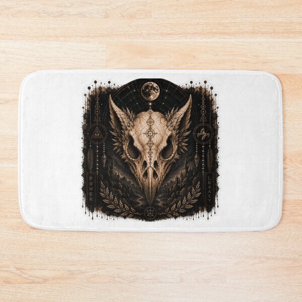 Item preview, Griffin Skull Celestial Night designed and sold by PatternFly.