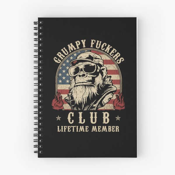 Item preview, Grumpy Fuckers Club Lifetime Member Funny Sarcastic designed and sold by charoen-design.