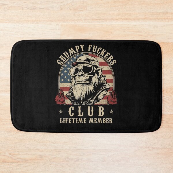 Item preview, Grumpy Fuckers Club Lifetime Member Funny Sarcastic designed and sold by charoen-design.