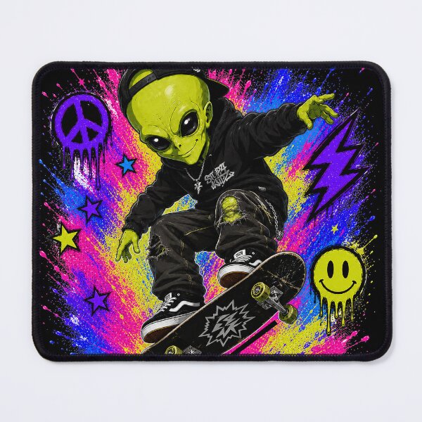 Item preview, ALIEN DYNAMIX - SKATEBOARDER  designed and sold by stuph4kewlkidz.