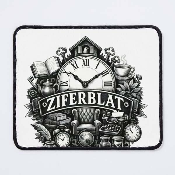 Item preview, Ziferblat Vintage Clock Library Aesthetic designed and sold by CatLovers Studio.