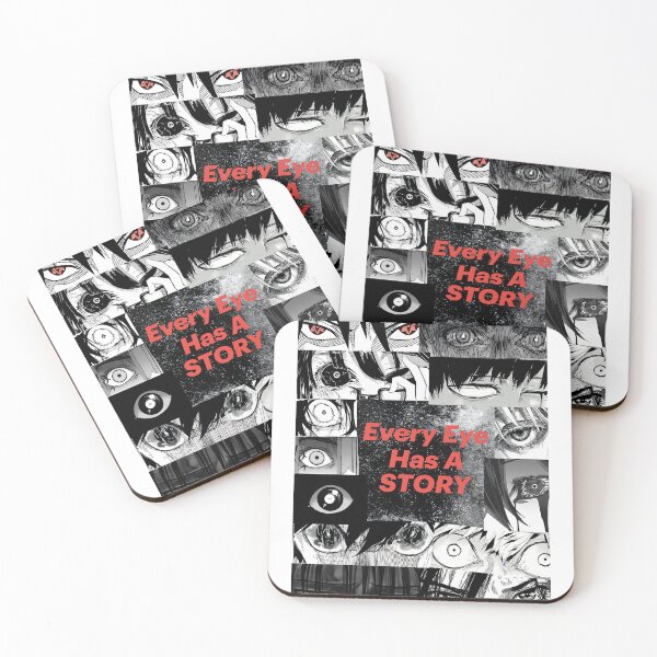 Item preview, Every Eye Has a Story | Surreal Eye Art | Vision Quote | Abstract Aesthetic Illustration designed and sold by Manga Mouth Piece .