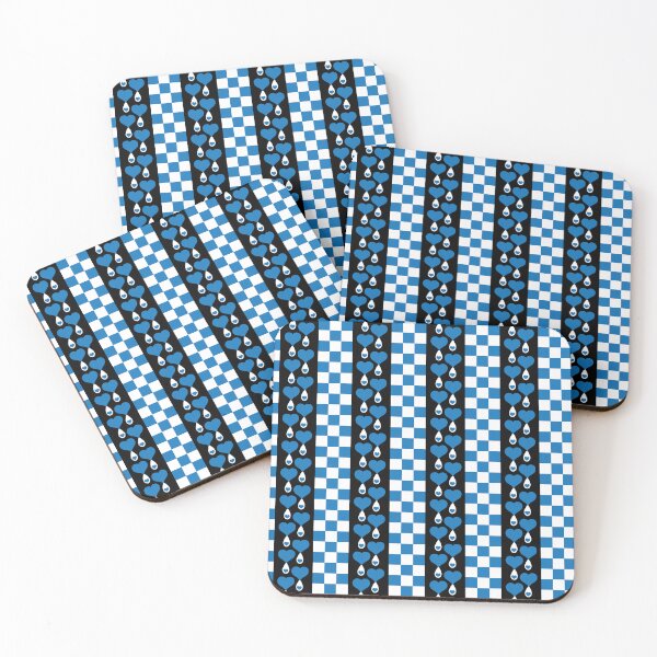 Item preview, Checkers & Love Tears Stripes designed and sold by Digitalmyth's Designs.