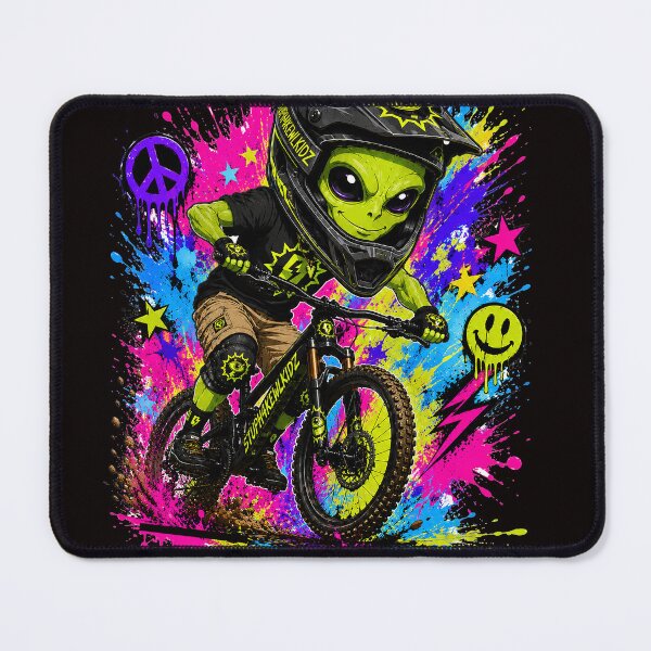 Item preview, ALIEN DYNAMIX - MOUNTAIN BIKER designed and sold by stuph4kewlkidz.
