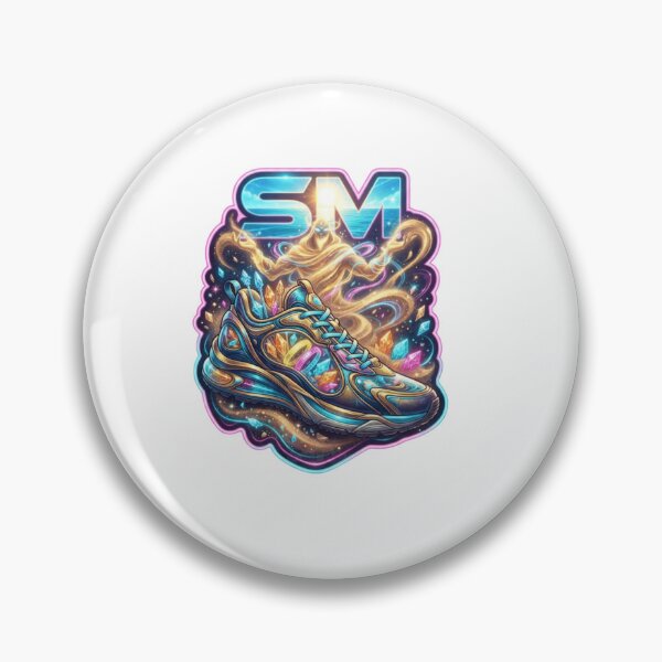 Item preview, Beach Djinn Futuristic Sneaker Sticker designed and sold by Imaginarium of Chaos falcon88 .