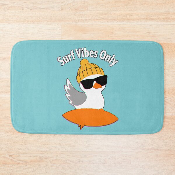 Item preview, Kawaii Surfer Seagull with Hat | Surf Vibes Beach Only designed and sold by AstronautMerch.