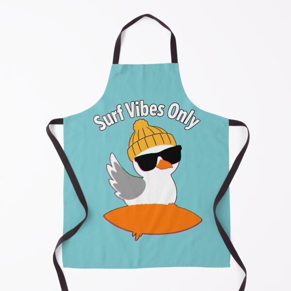 Item preview, Kawaii Surfer Seagull with Hat | Surf Vibes Beach Only designed and sold by AstronautMerch.