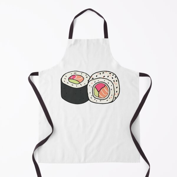 Item preview, Cute Sushi Roll Cartoon | Kawaii Japanese Food Illustration designed and sold by MikkamioDesign.