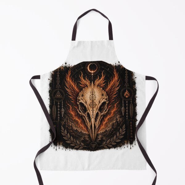 Item preview, Phoenix Skull Celestial Night designed and sold by PatternFly.