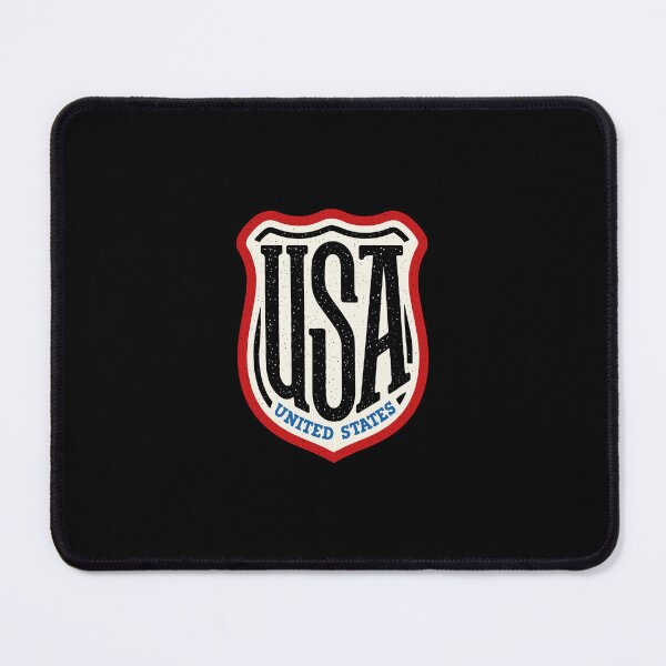 Item preview, USA badge label t-shirt design 127sm designed and sold by 127sm.