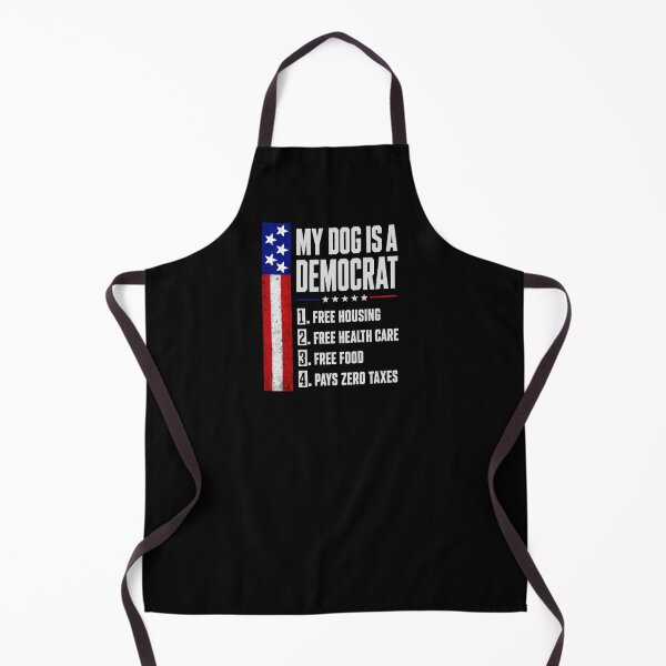 Item preview, My Dog is A Democrat Free Housing Humor designed and sold by CoquetteGoose.