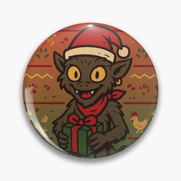 Item preview, Fleas Navidad Funny Chupacabra Christmas Ugly Sweater Poster designed and sold by Absurd Cult Co..