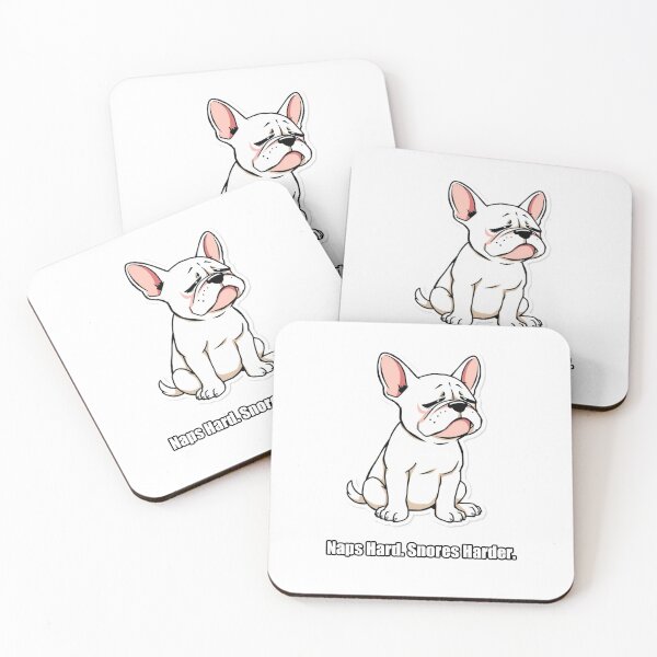 Item preview, French Bulldog - Naps Hard Snores Harder - Funny Frenchie Gift designed and sold by pawdrops.