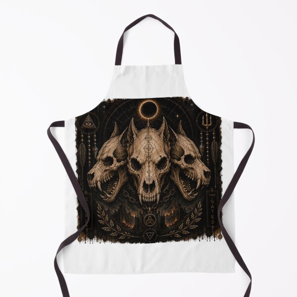 Item preview, Cerberus Skull Celestial Night designed and sold by PatternFly.
