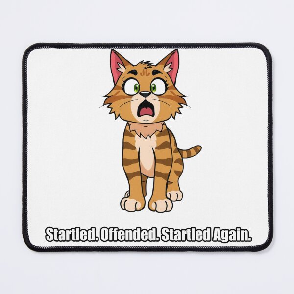 Item preview, Tabby Cat - Startled Offended Startled Again - Cat Gift designed and sold by pawdrops.