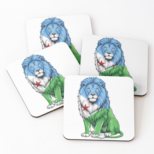 Item preview, Djibouti Lion 2026 – Strength & National Pride designed and sold by DjibProp.