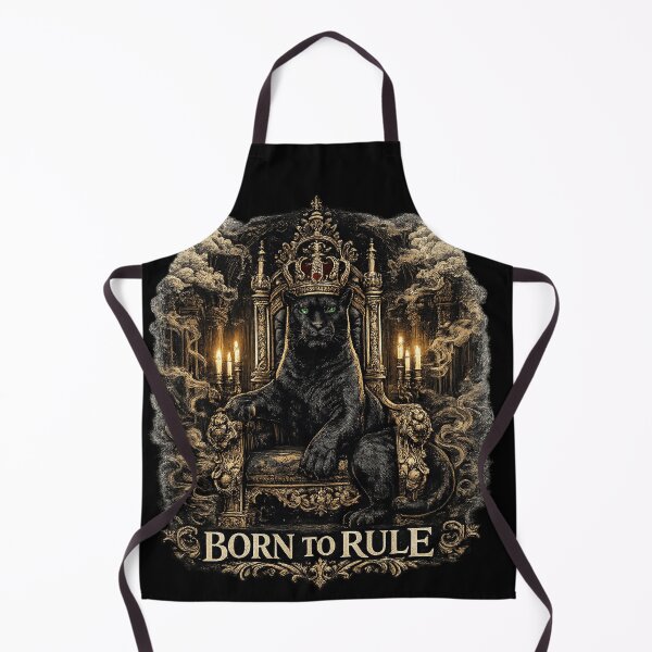 Item preview, Born To Rule – Gothic Panther King designed and sold by designbyuzi.