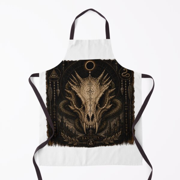 Item preview, Basilisk Skull Celestial Night designed and sold by PatternFly.