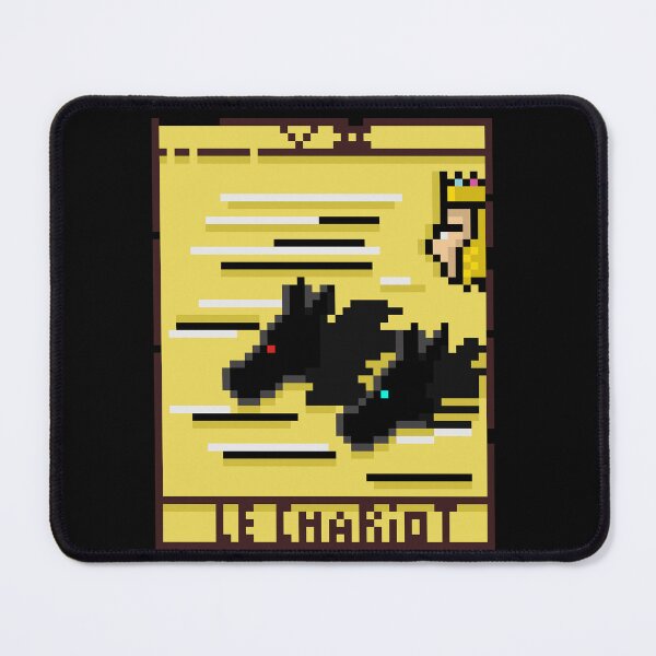 Item preview, The Chariot Tarot Card Pixel Art designed and sold by RetroRlx.
