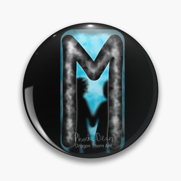 Item preview, Ehwaz Rune designed and sold by dragonthorn-art.