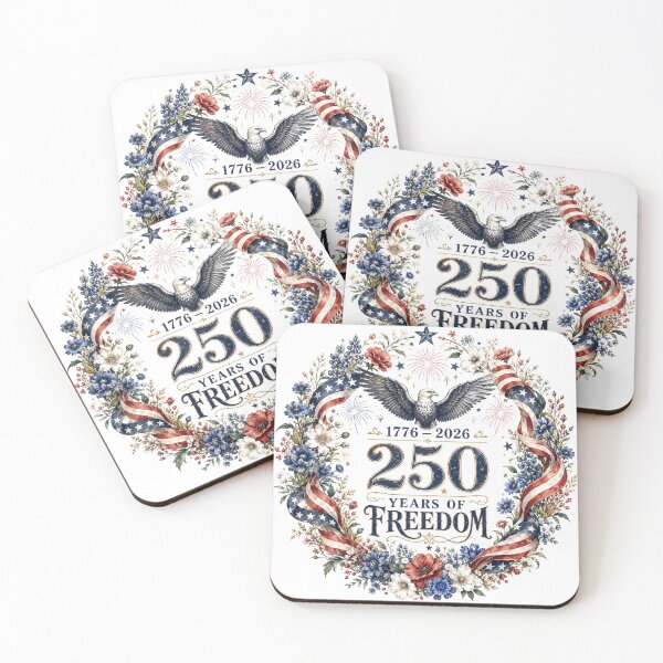 Item preview, Elegant America 250 Years of Freedom Vintage Patriotic Floral Wreath designed and sold by ImagineNInk.