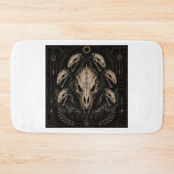 Item preview, Hydra Skull Celestial Night designed and sold by PatternFly.