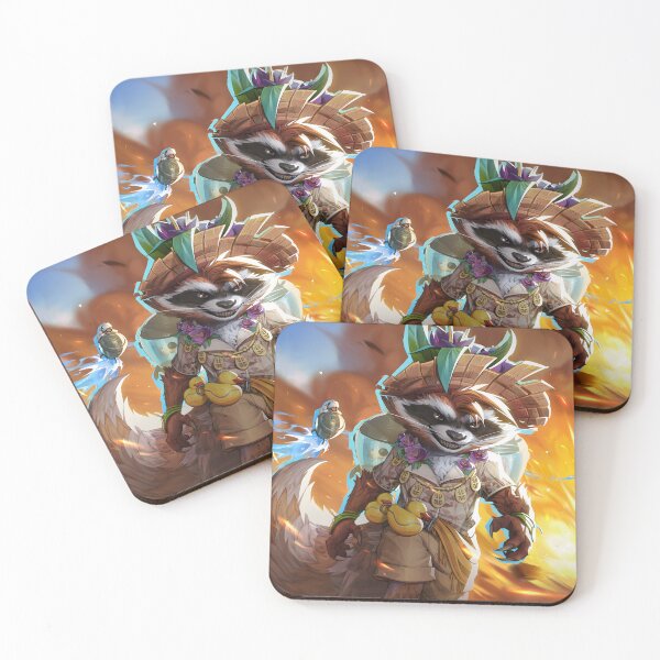Item preview, Rocket Raccoon | MVP | Easy as Pie designed and sold by Marvel Rivals Art.