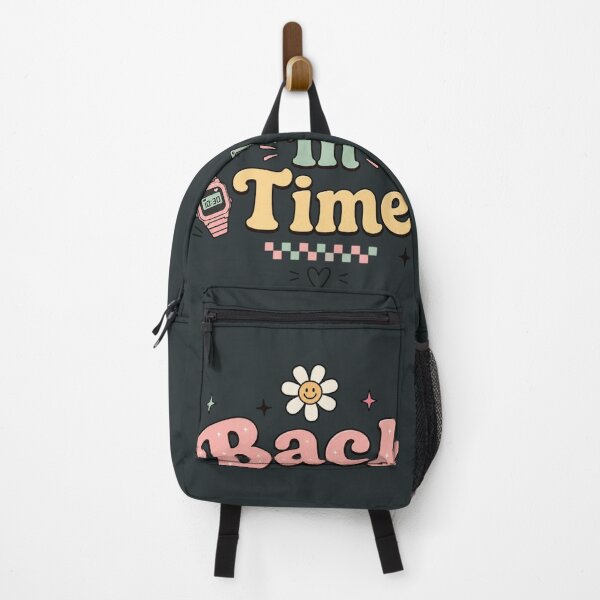 Item preview, Back In Time Retro Cute Vintage Typography | Kawaii Nostalgia Aesthetic Sticker designed and sold by Sanika arts .