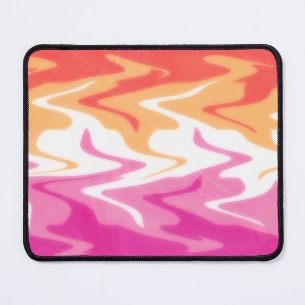 Item preview, Abstract Lesbian Flag designed and sold by Comet and Crafts.