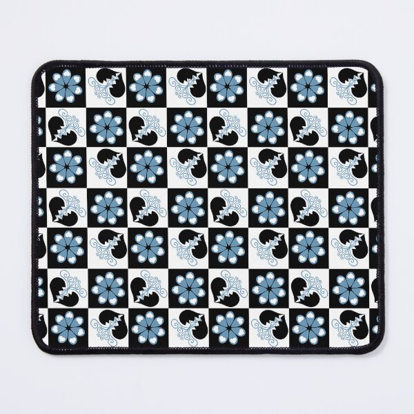 Item preview, Broken Hearts and Love Tears Flowers on Checkers designed and sold by Digitalmyth's Designs.