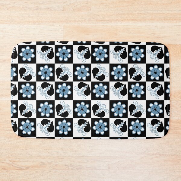 Item preview, Broken Hearts and Love Tears Flowers on Checkers designed and sold by Digitalmyth's Designs.
