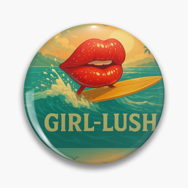 Item preview, She Surfs designed and sold by Girllush Brand.