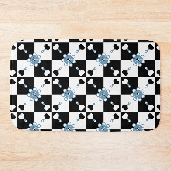 Item preview, Love Tears Flowers on Checkers designed and sold by Digitalmyth's Designs.