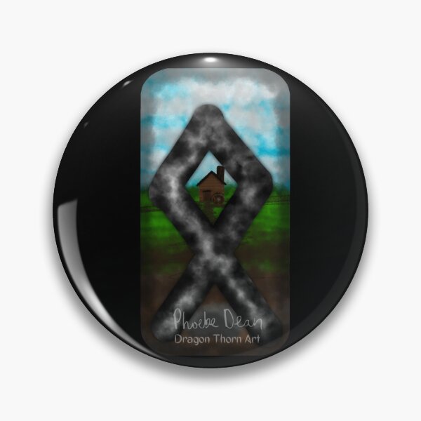 Item preview, Othala Rune designed and sold by dragonthorn-art.