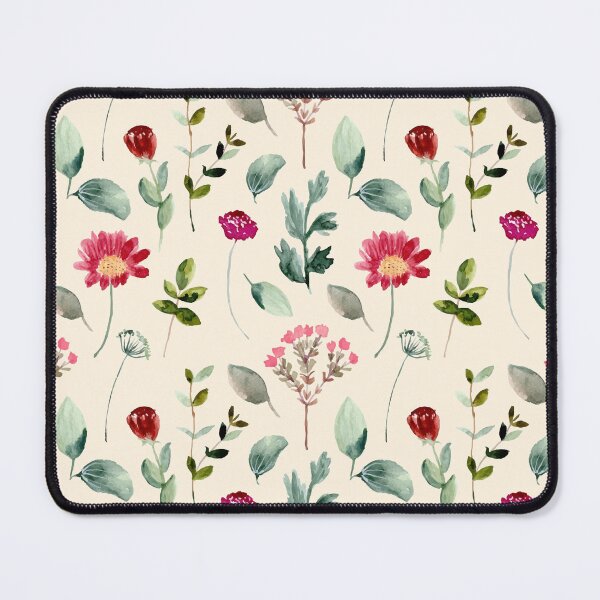 Item preview, Watercolor Wildflower Botanical Pattern designed and sold by minbadesign.