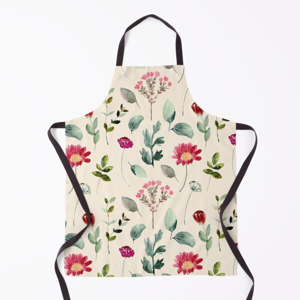 Item preview, Watercolor Wildflower Botanical Pattern designed and sold by minbadesign.