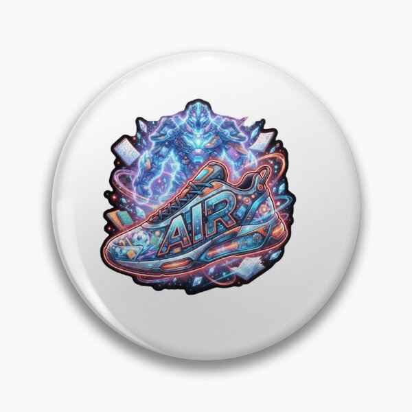 Item preview, Sneaker Titan Futuristic Sneaker Sticker designed and sold by Imaginarium of Chaos falcon88 .