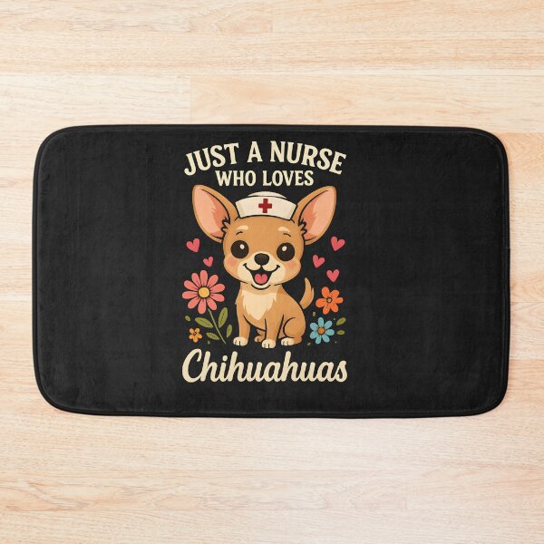 Item preview, Just a nurse who loves Chihuachuas designed and sold by Pixel-Lair.