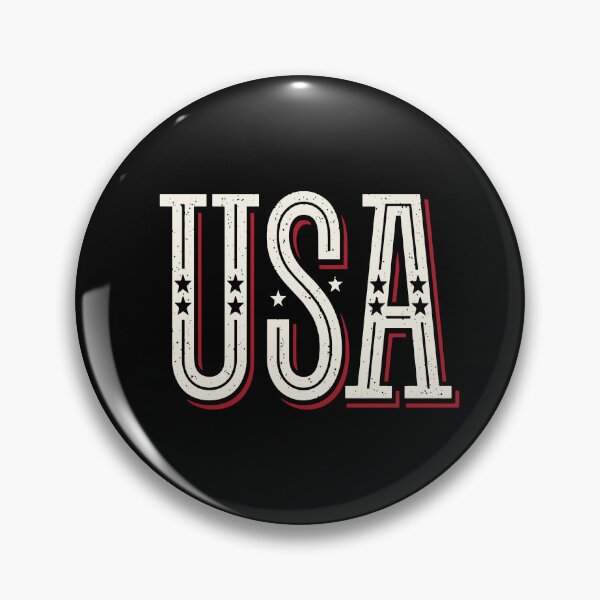 Item preview, USA label t-shirt design, stars, red and white 127sm designed and sold by 127sm.