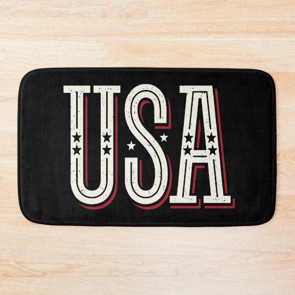 Item preview, USA label t-shirt design, stars, red and white 127sm designed and sold by 127sm.