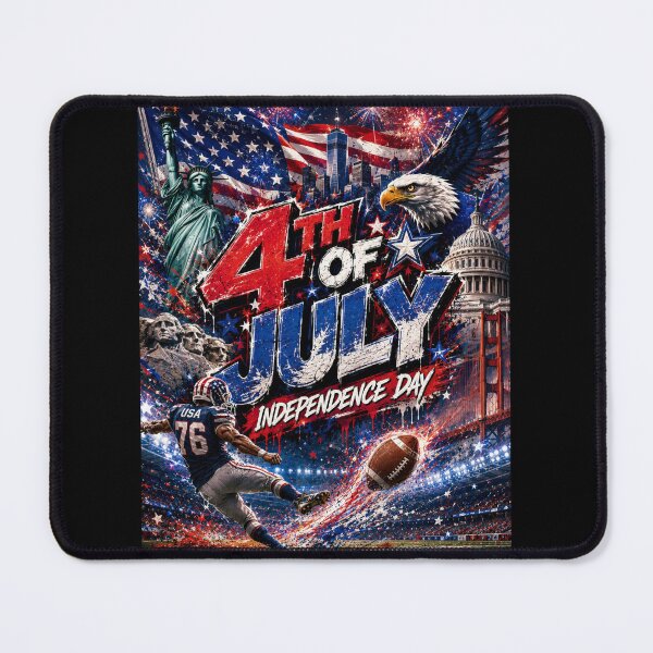 Item preview, 4th of July USA independence Day| World Cup 2026 USA Soccer Merch | Football Fan Gear | USA Sports Apparel Tee| Soccer worldcup ChampionshipSoccer World ver 4 designed and sold by CosmicNook1.