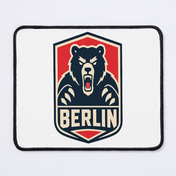Item preview, Berlin Bear Badge Design designed and sold by Lyfeinsights.