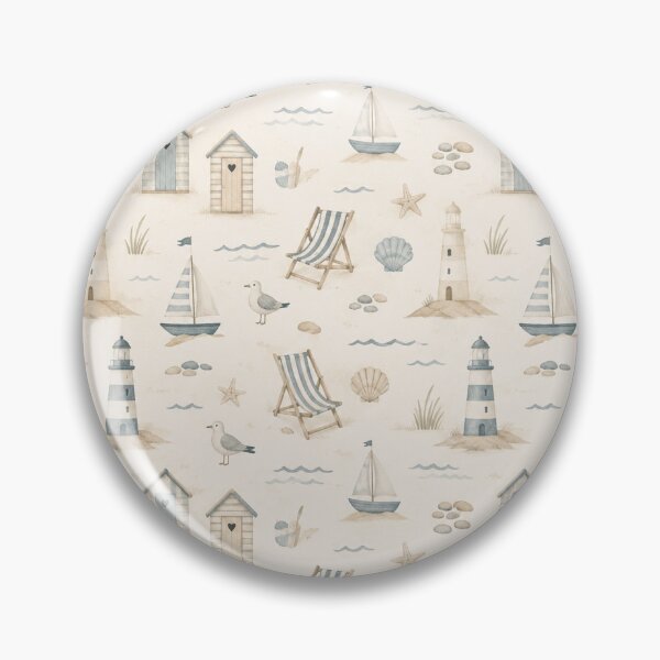 Item preview, British Seaside | Coastal Watercolour Beach designed and sold by MoonandMaple.