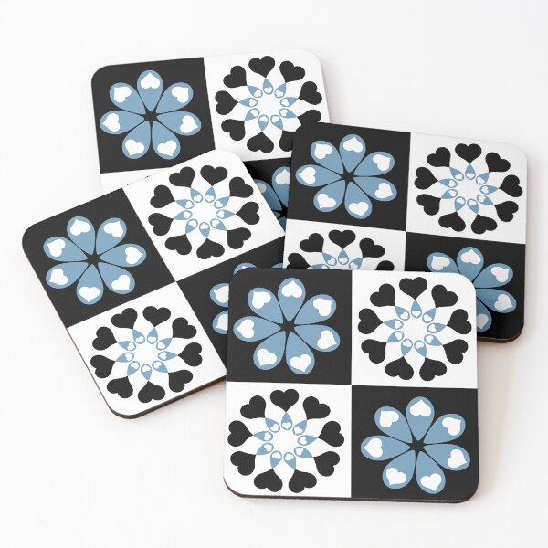 Item preview, Love Tears Flowers on Checkers designed and sold by Digitalmyth's Designs.