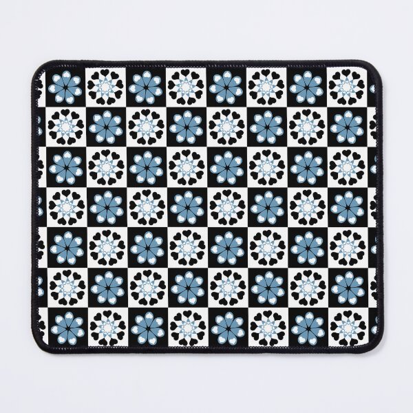 Item preview, Love Tears Flowers on Checkers designed and sold by Digitalmyth's Designs.