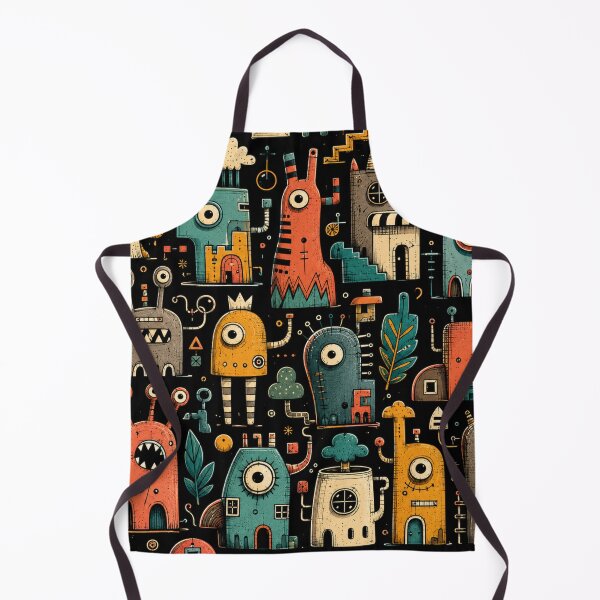 Item preview, Whimsical Monster Pattern designed and sold by Thor-stone.