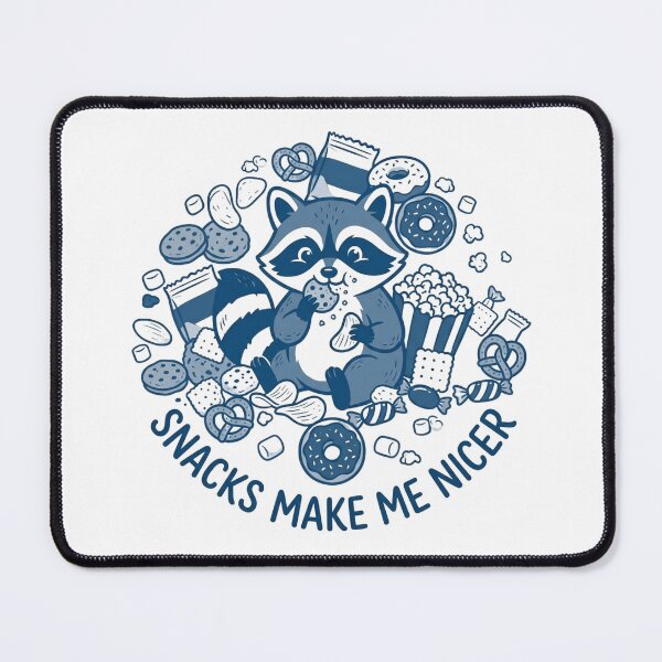 Item preview, Snacks make me nicer designed and sold by Comfy Creations.