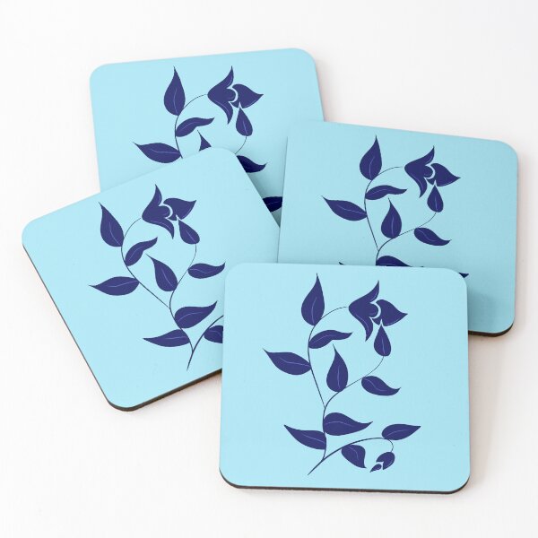 Item preview, Aesthetic Blue Botanical Art ✨ designed and sold by Creative_verse108.